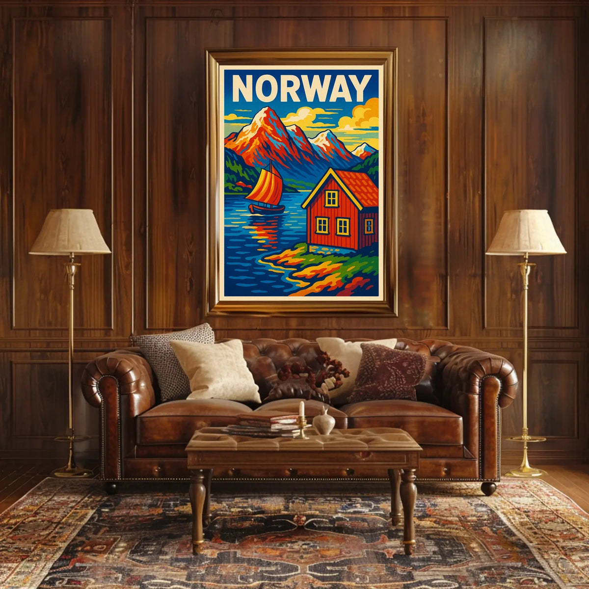 Norway Scenic Poster