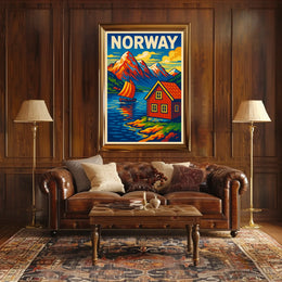 Norway Scenic Poster