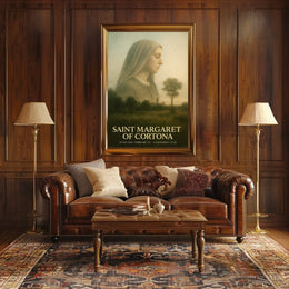 Saint Margaret Of Cortona Poster