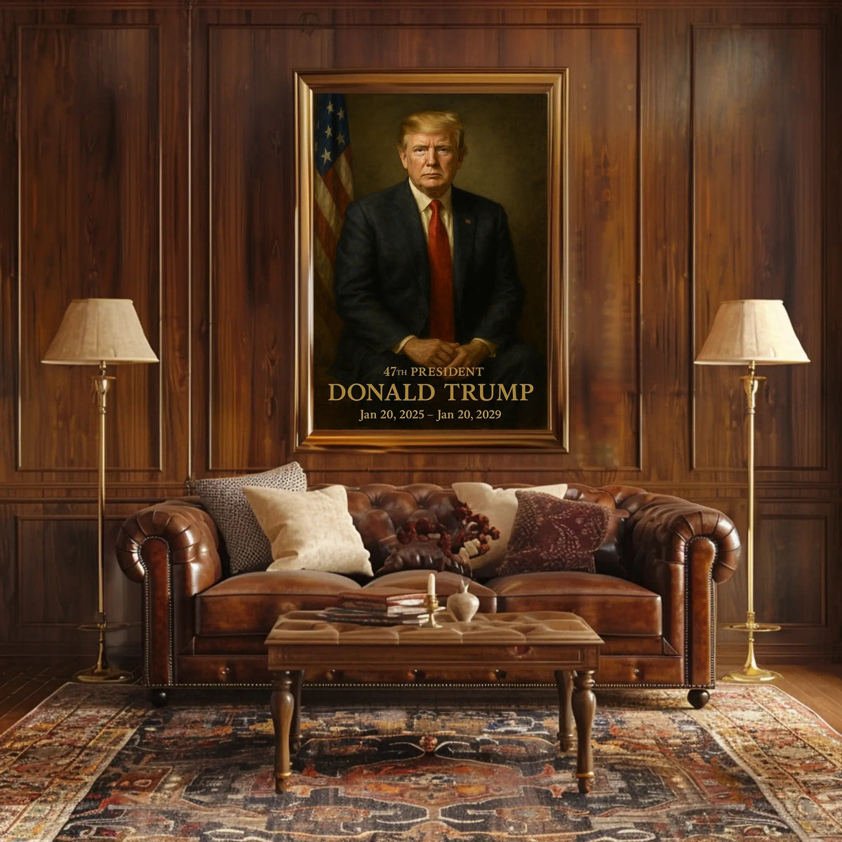 Donald Trump A Moment of Presidential Resolve Poster