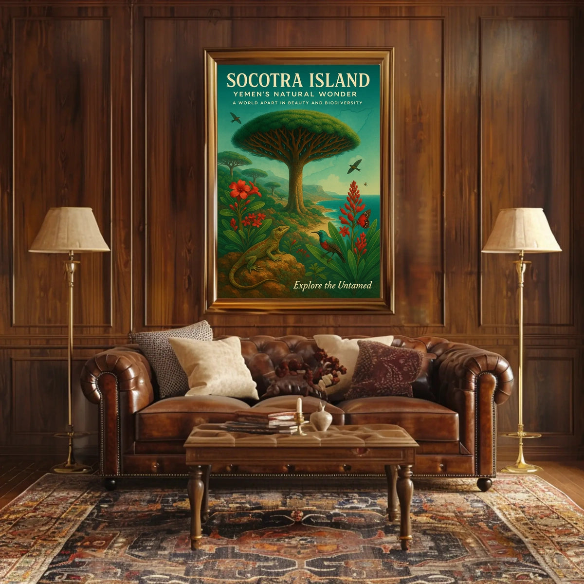 Socotra Island Yemens Natural Wonder Poster