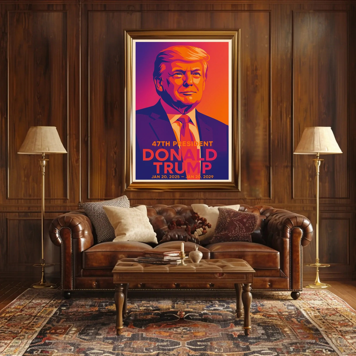 Trump Visionary Digital Collectors Poster