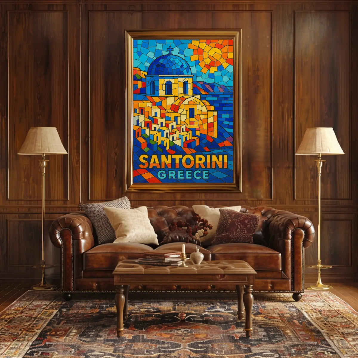 Santorini, Greece Poster