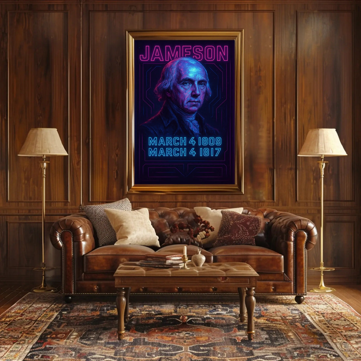 James Madison 4Th President Poster