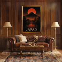 Japan Land of the Rising Sun Poster