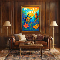 Vibrant Puerto Rico Poster