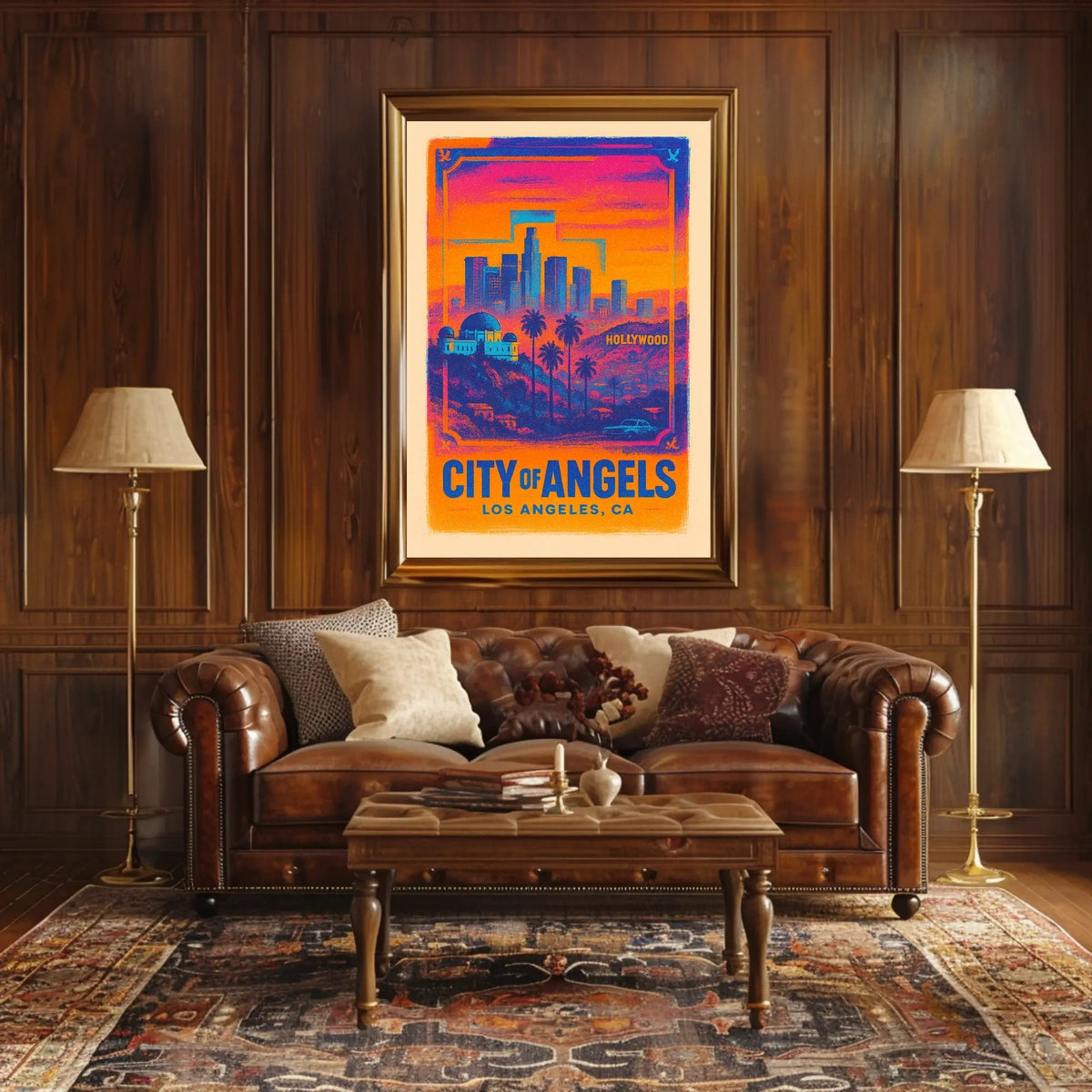 City of Angels Los Angeles, CA Poster