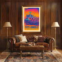 City of Angels Los Angeles, CA Poster