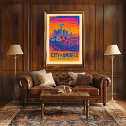 City of Angels Los Angeles, CA Poster