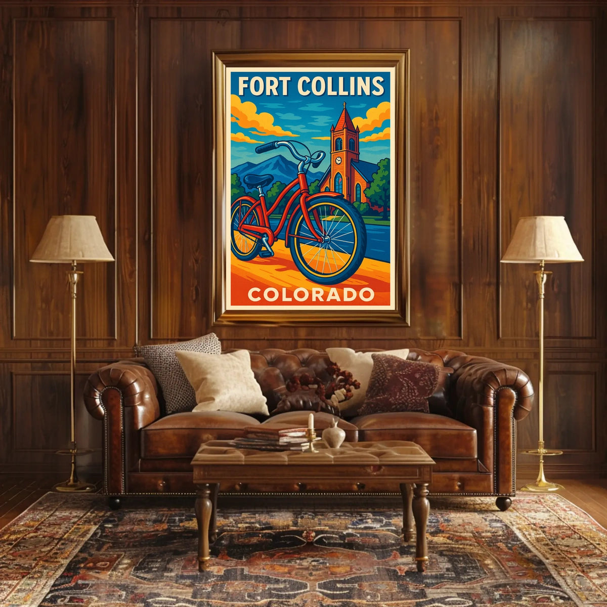 Fort Collins, Colorado Poster