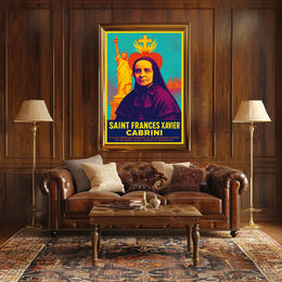 Saint Frances Xavier Cabrini Poster