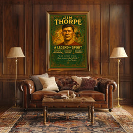 A Legend of Sport Jim Thorpe Poster
