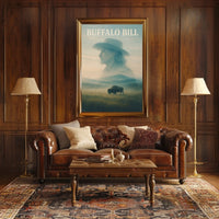Buffalo Bill American Frontier Animal Poster
