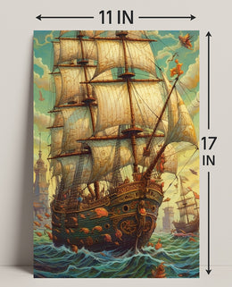 Majestic Voyage Poster