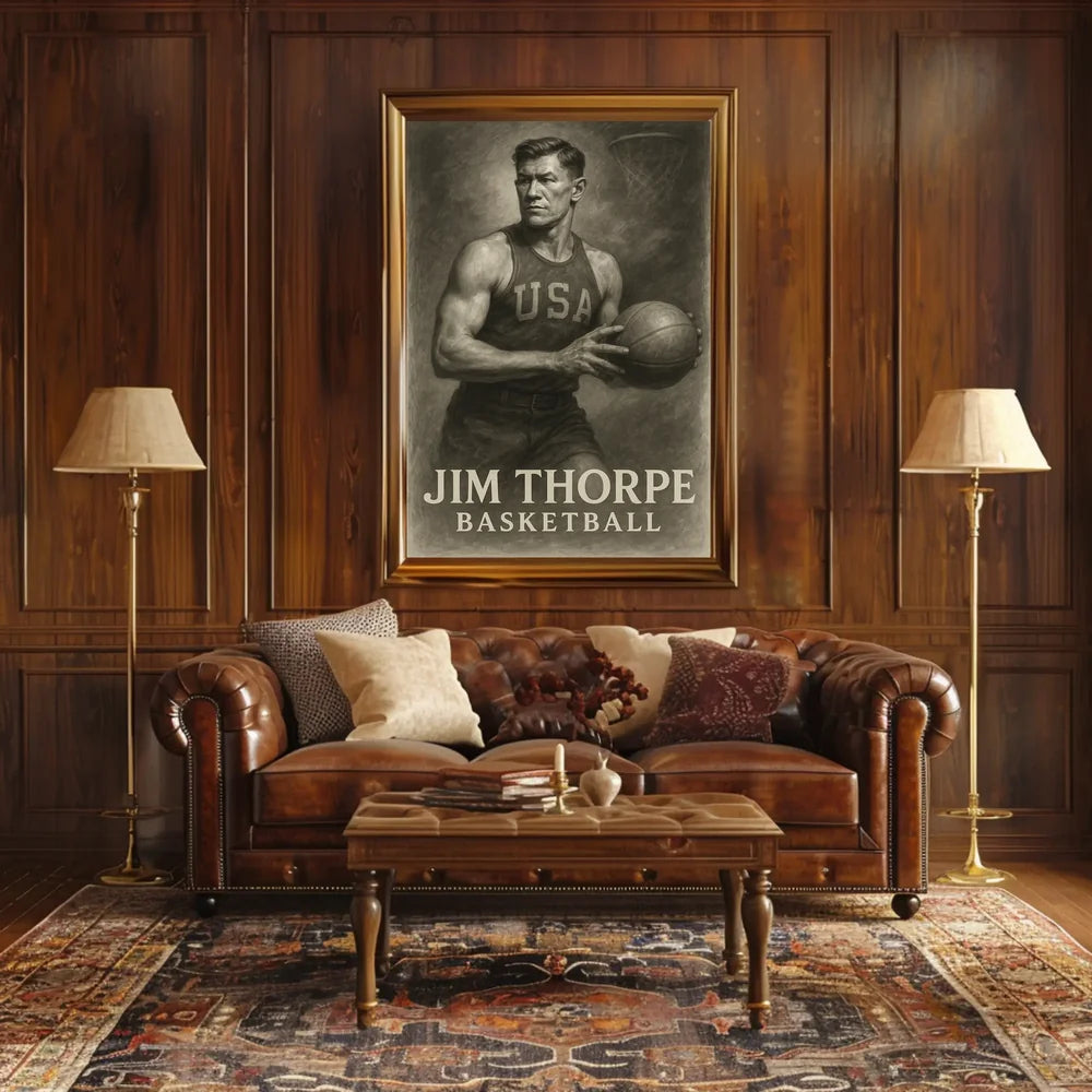 Modernist Community Connection Art Poster