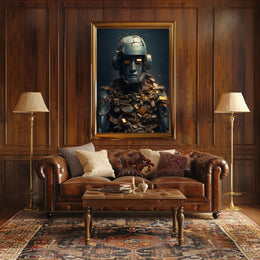 The Mechanical Sentinel Poster PosterGoat