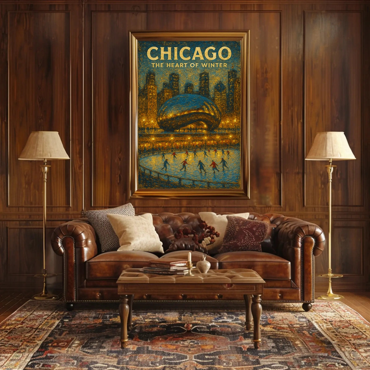 Chicago The Heart Of Winter Poster