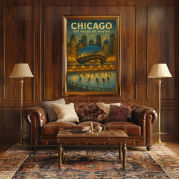 Chicago The Heart Of Winter Poster