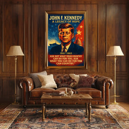John F. Kennedy – A Legacy of Hope Poster