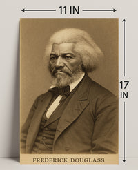 Frederick Douglass Portrait Poster PosterGoat