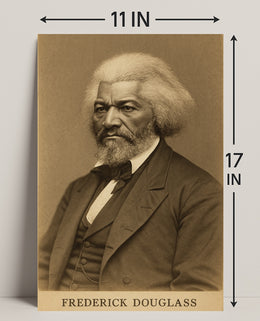Frederick Douglass Portrait Poster PosterGoat