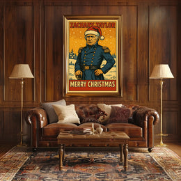 Zachary Taylor Merry Christmas Poster