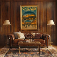 Chicago The Heart Of Winter Poster