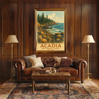 Acadia National Park Maine Poster