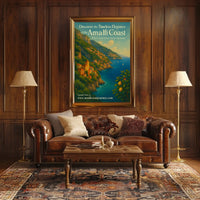 Discover the Timeless Elegance of the Amalfi Coast Poster