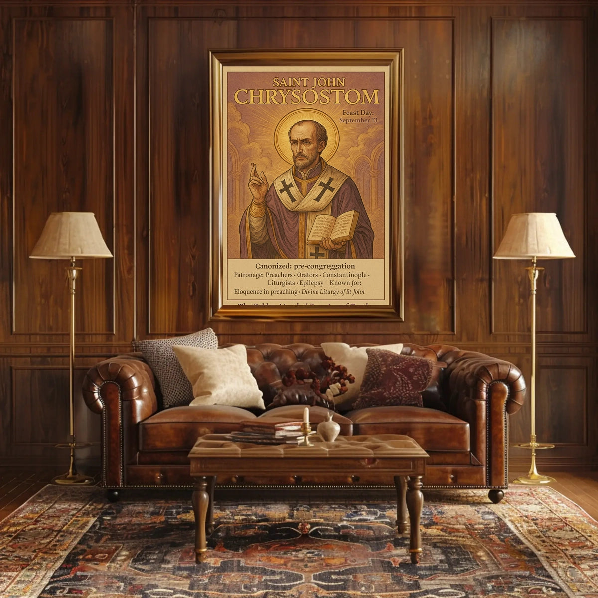 Saint John Chrysostom Poster