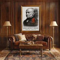 John Quincy Adams 6th President of the United States Reflections Poster