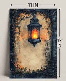Enchanted Lantern Poster