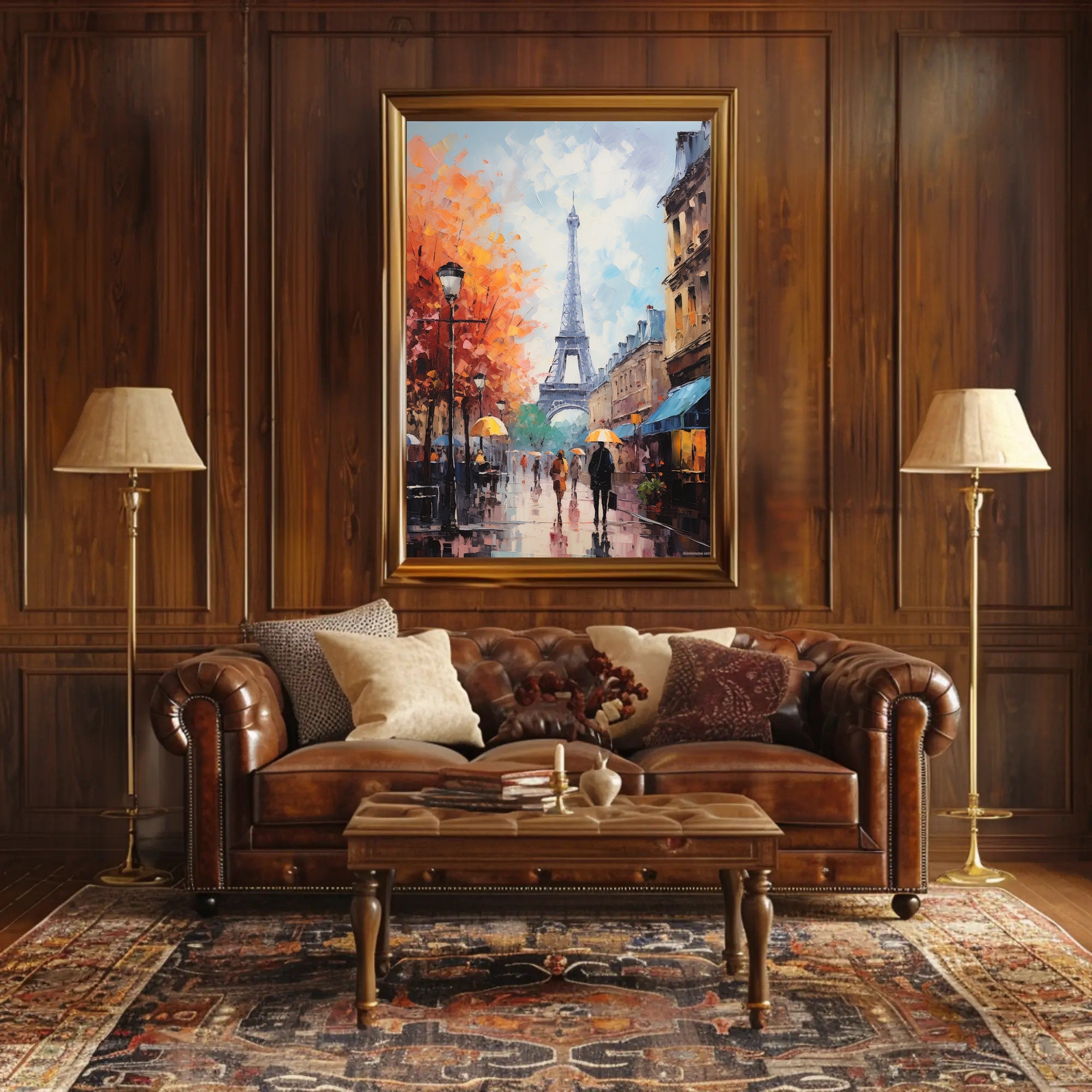 Autumn In Paris Poster