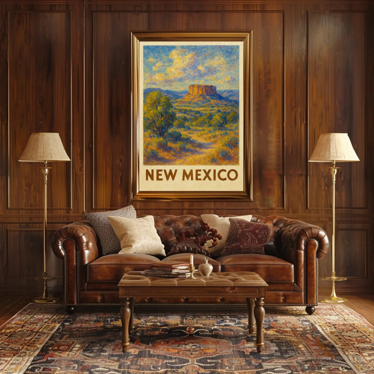 New Mexico Landscape Poster