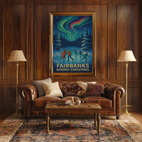 Fairbanks Aurora Poster