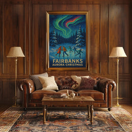 Fairbanks Aurora Poster