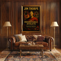 The Indomitable Athlete Poster