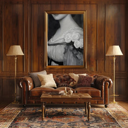 Timeless Beauty Victorian Era Artwork in Artistic Poster PosterGoat