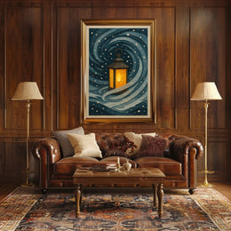 Guiding Light in the Storm Poster