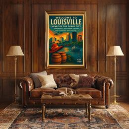 Welcome to Louisville Poster