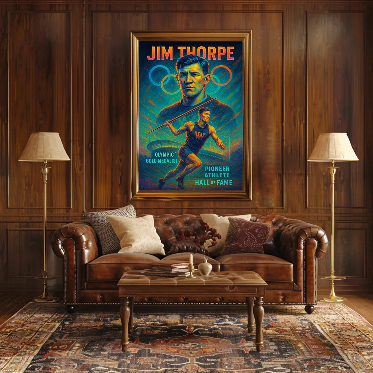 Celebrating Jim Thorpe Poster