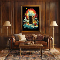 Refreshing Waves Poster