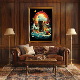 Refreshing Waves Poster