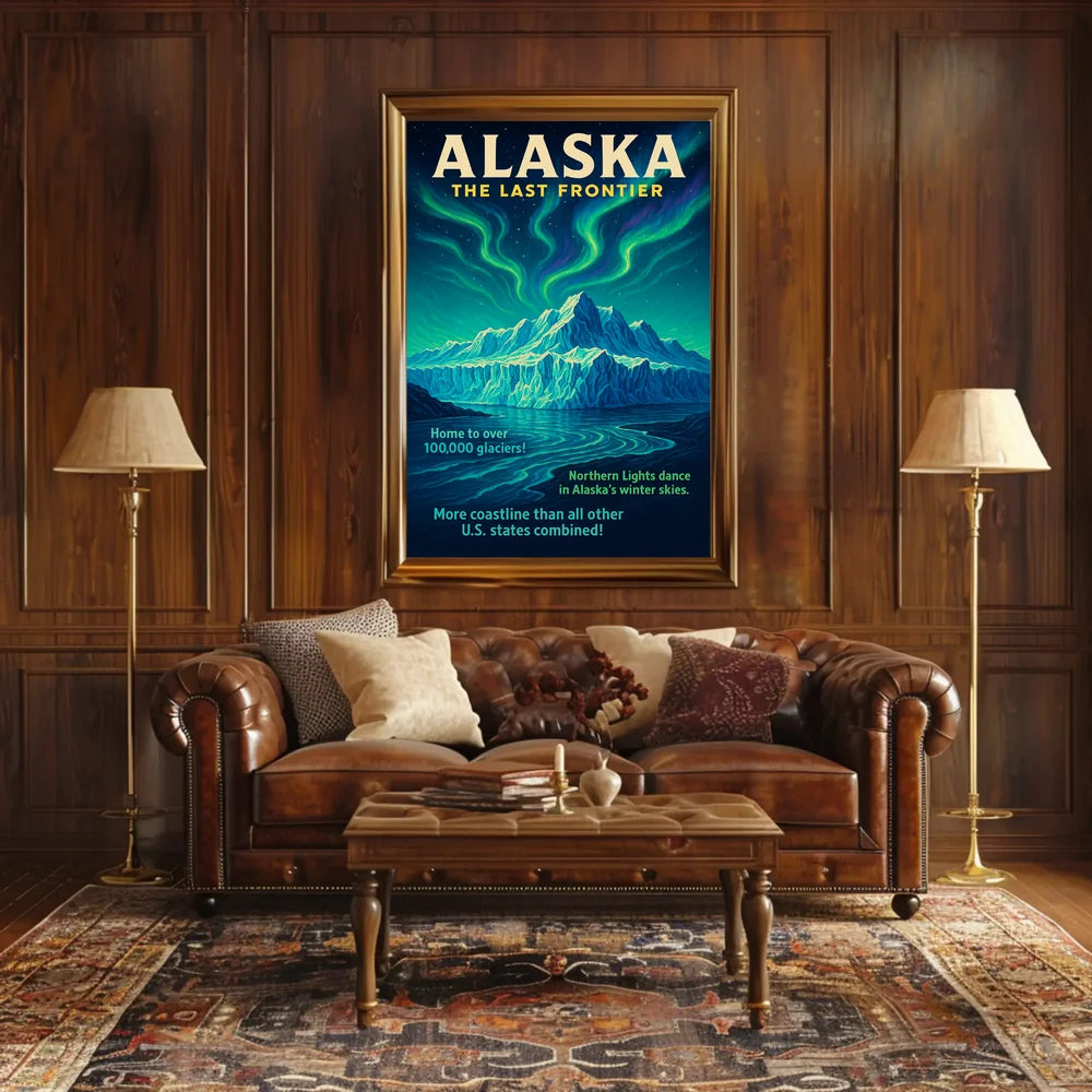 Alaska's Natural Wonders Poster For Nature Lovers Gallery
