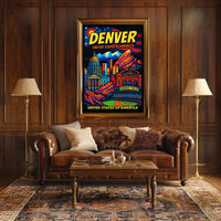 Denver United States of America Poster PosterGoat