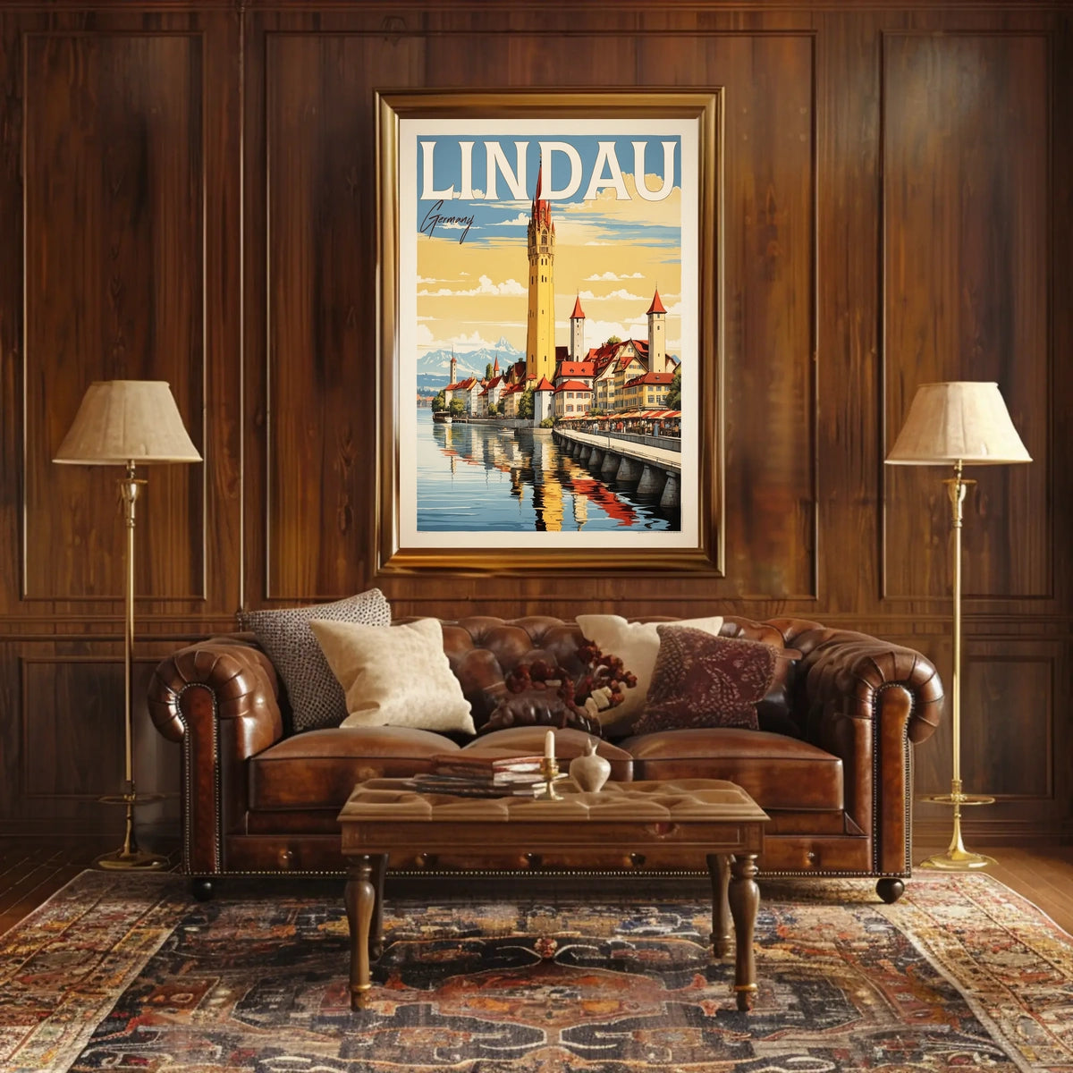 Lindau, Germany Poster