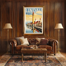 Lindau, Germany Poster
