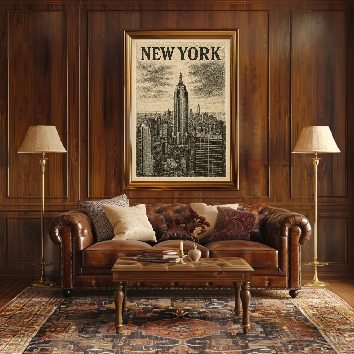 New York Skyline Poster