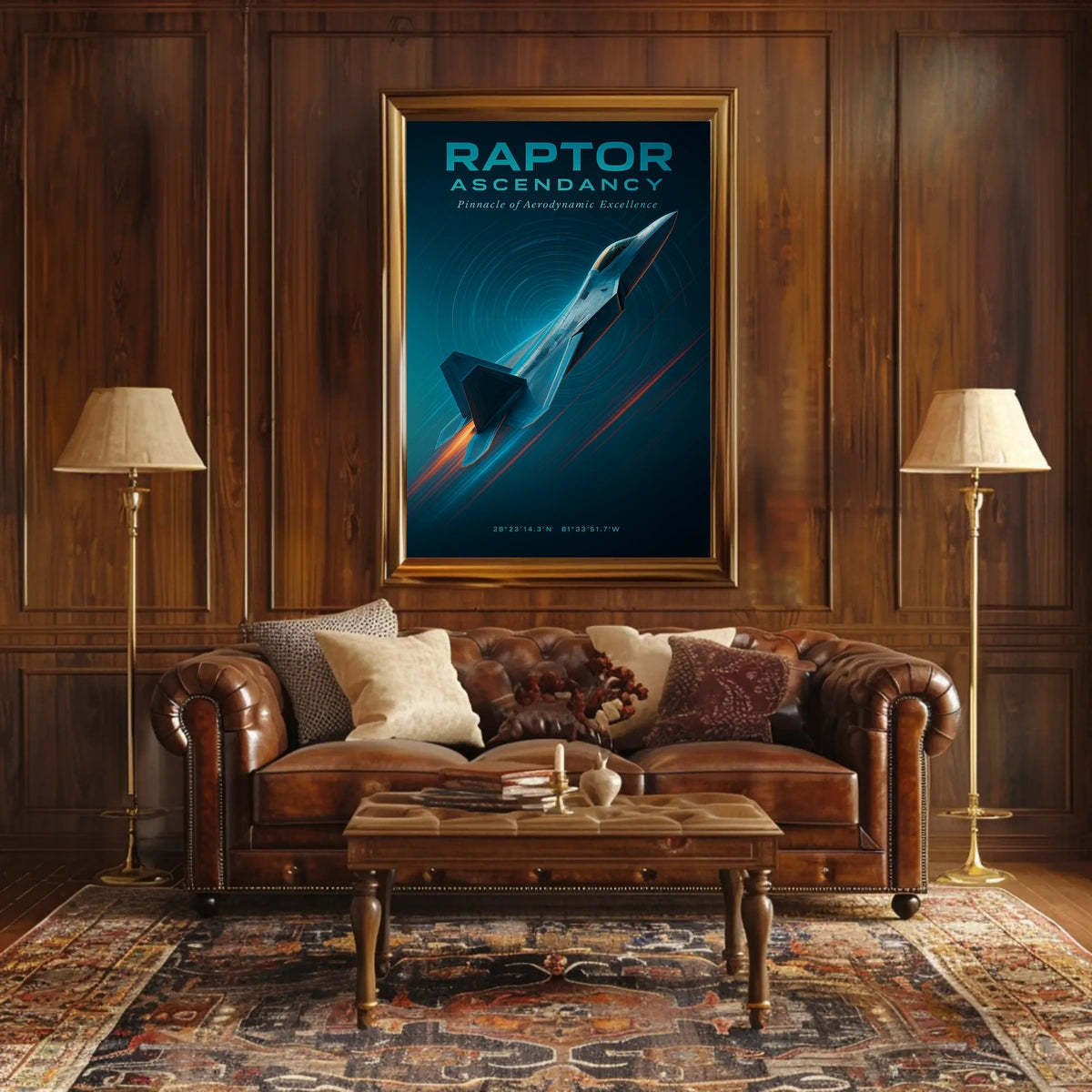 Raptor Ascendancy Poster Elevates Aviation Enthusiasts