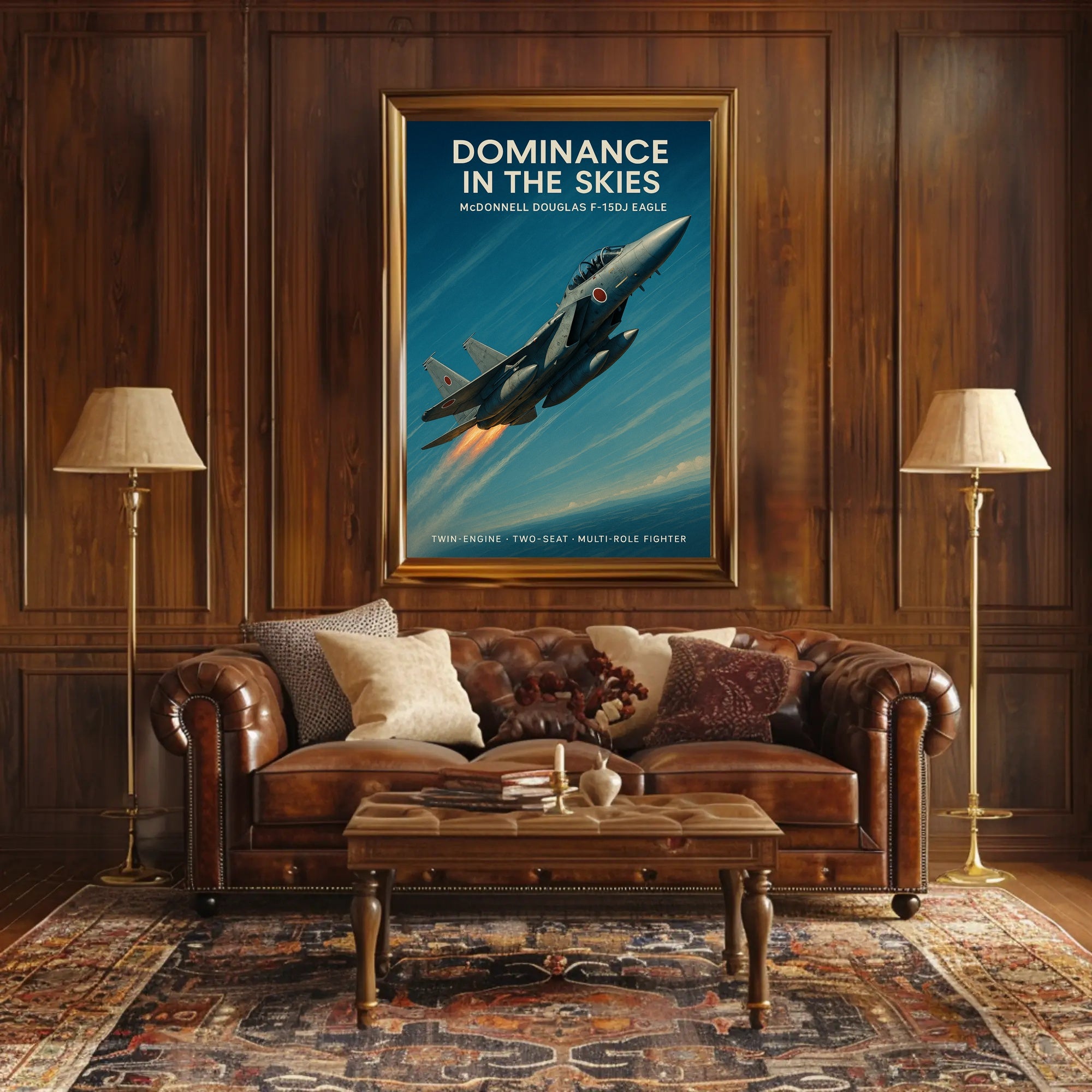 Dominance in the Skies Poster PosterGoat